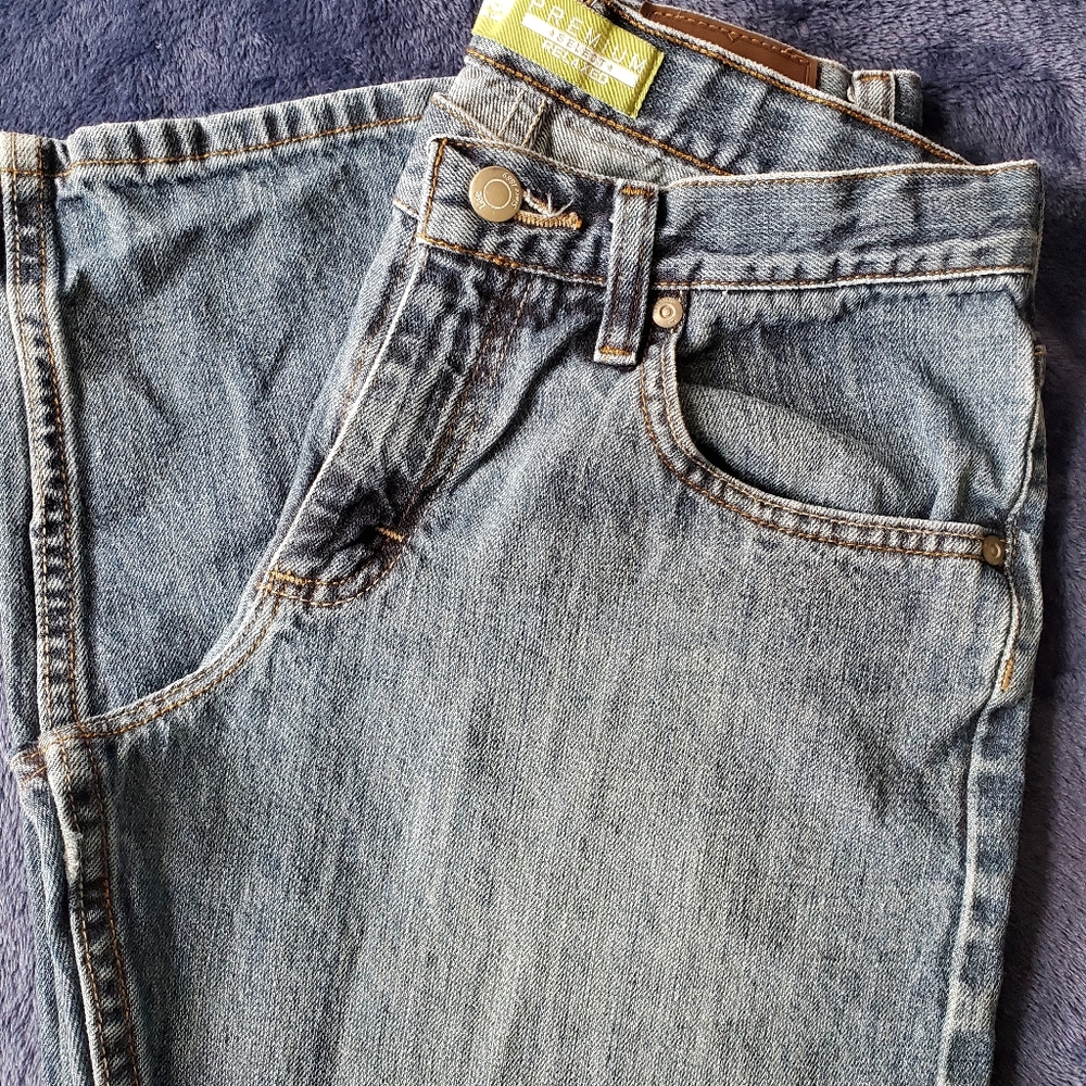Premium select Lee Jean's sz 16 R adjustable waist